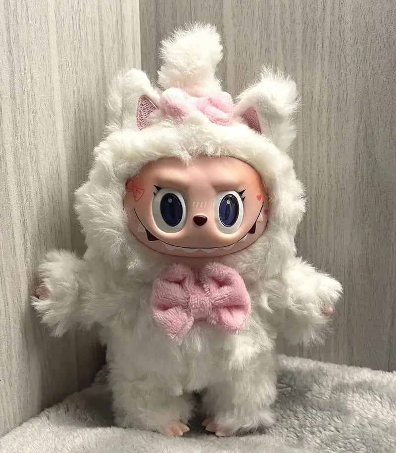 Labubu Skullpanda Mokoko Zimomo Halloween Labubu Keychain Doll Gift for everyone