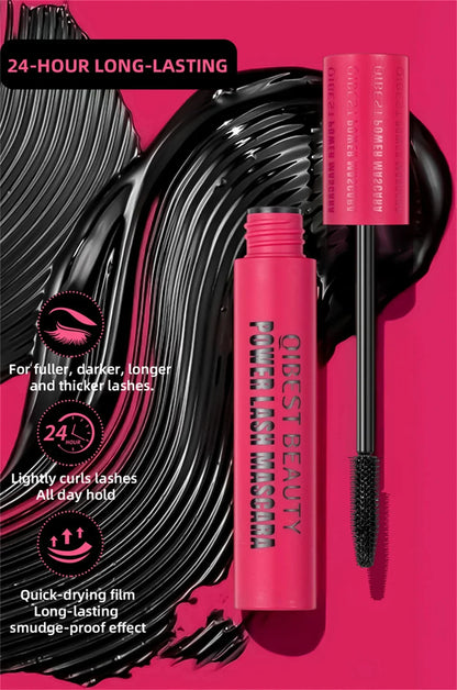 Eyelashes Lengthening Mascara Waterproof Long Lasting Silky Lash Black Eyelashes